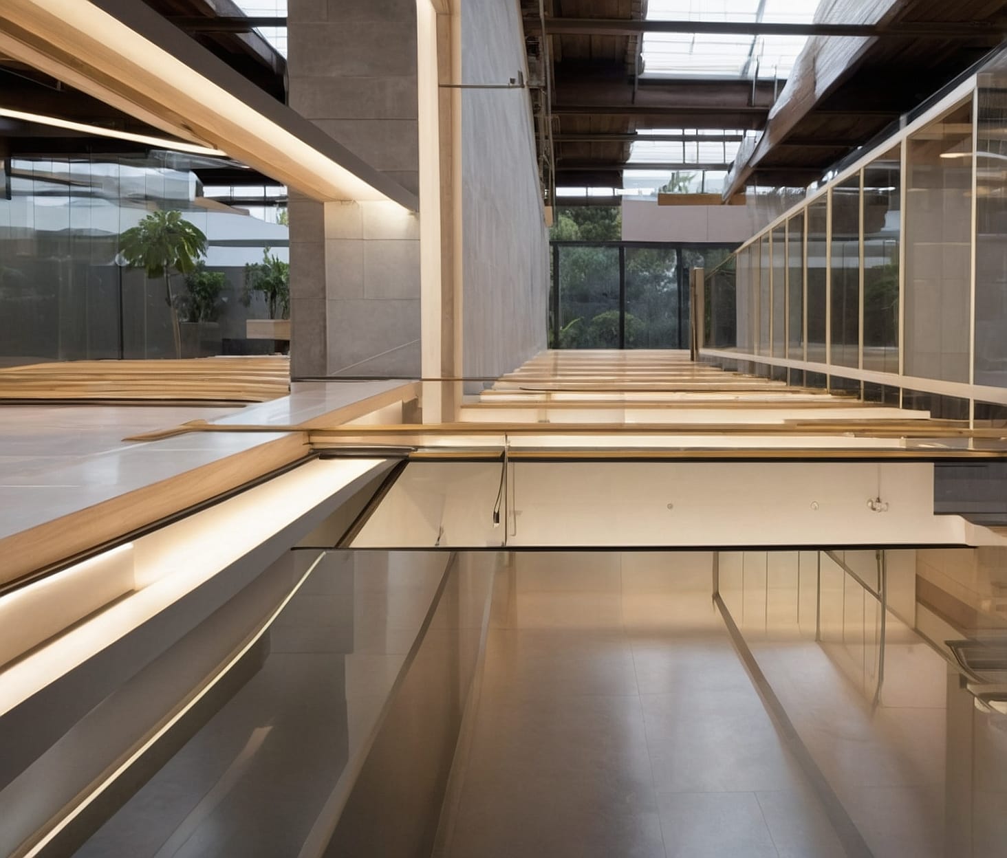 Detalles de solado con precisión.